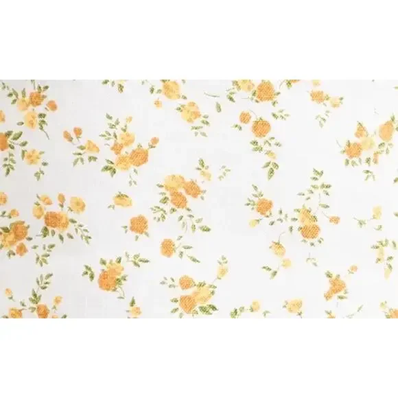 NWT Reformation Darci Floral Linen Top Yellow White Size 0 - Picture 4 of 9